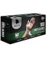Gorilla Supply Heavy Duty Vinyl Gloves Medium Box of 100 Powder Free 4mil Disposable