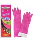 Mamison Quality Kitchen Rubber Gloves New Band Series 1 Pairs Large. Cleaning Non-Slip Reusable Rubber Gloves. Home and Kitchen Washing