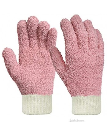 MIG4U Microfiber Dusting Gloves Plant duster glove Lint-Free Blind Dust Clean