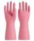 PACIFIC PPE Reusable Dishwashing Gloves Cleaning Kitchen Gloves Dish Wash,Unlined Latex Free Pink Small