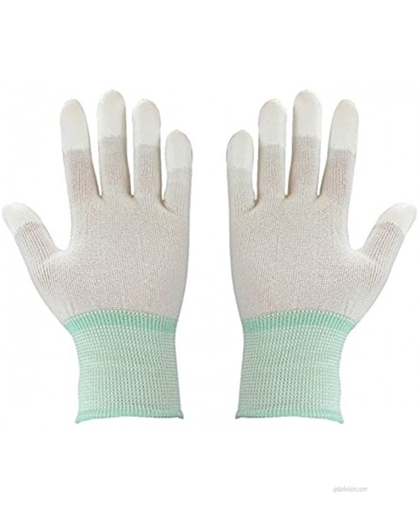 Quilters Finger Tip Coating Gloves Medium Quilting DIY CleanRoom,Sewing