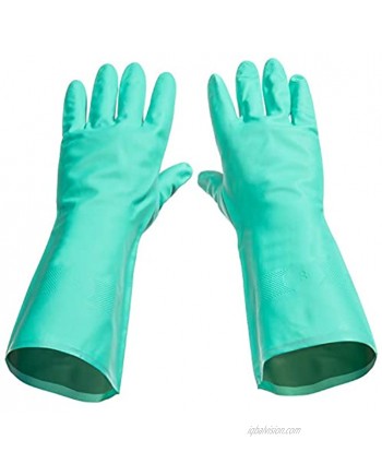 Tusko Products Best Nitrile Rubber Cleaning Household Dishwashing Gloves Latex Free Vinyl Free Reusable not Disposable Extra Large XL 1 Pair