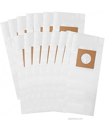 15 Pack Vacuum Bags for Hoover Type Y YZ Z Bags Hoover WindTunnel Upright Vacuum Cleaners 4010100Y Models Dust Filter Bags Replacement White