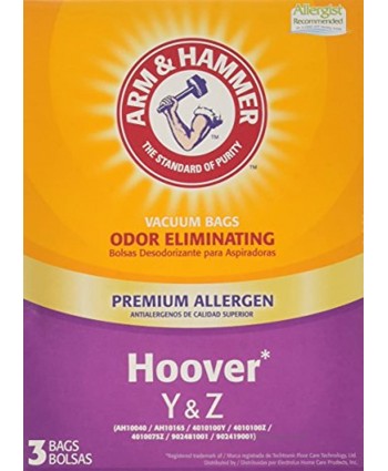 Arm & Hammer 67978GQ Hoover Type Y&Z Premium Allergen Vacuum Bag White
