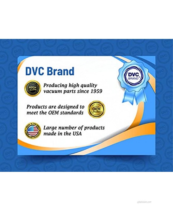 DVC Micro-Lined Paper Replacement Bags Style U Fit Electrolux Discovery I II III 12 Bags