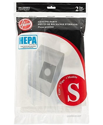 Hoover Type S HEPA Bag 6-Pack 4010808S