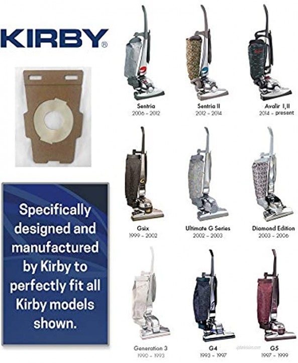 Kirby Filter Bags with Micron Magic technology 6 Pack