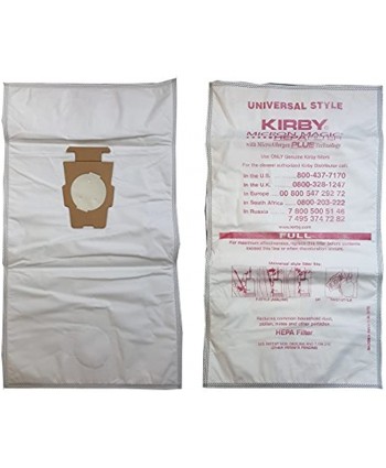 Kirby Micron Magic Vacuum Bags White