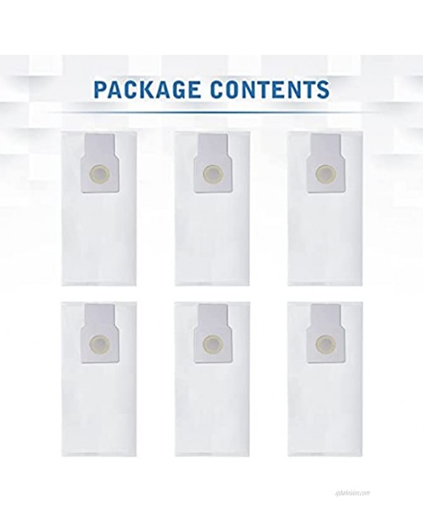 LANMU Replacement Type O Vacuum Bags Compatible with Kenmore Upright Vacuum Cleaners HEPA Cloth Dust Bags Compare to Part 53294 6 Pack