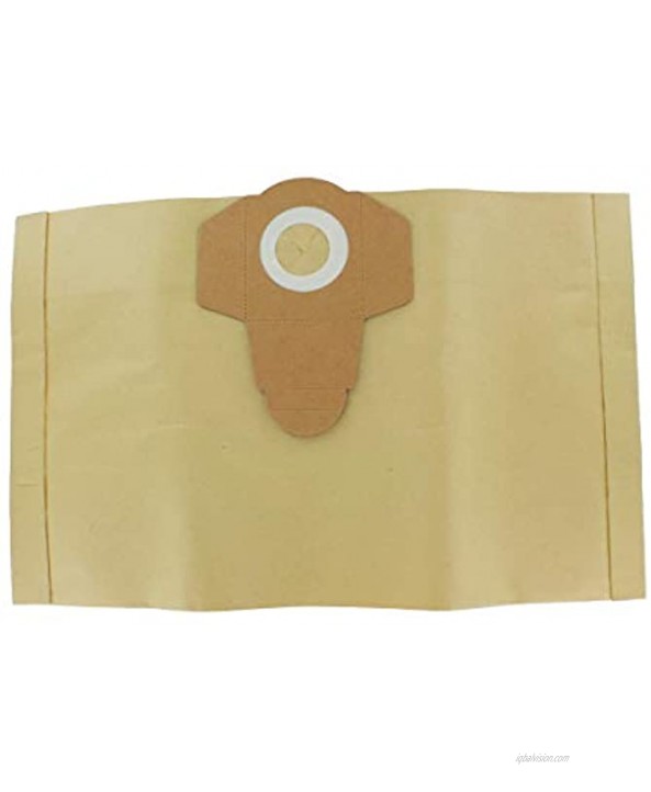 Paxanpax VB181 Compatible Paper Bags Fits Clarke Draper 20L Wet & Dry Series Pack of 5