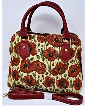 Signare 25258-Poppy Poppy Tapestry Convertible Bag