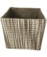Wald Imports 70040 7P Gray Tweed 7" Collapsible Tote