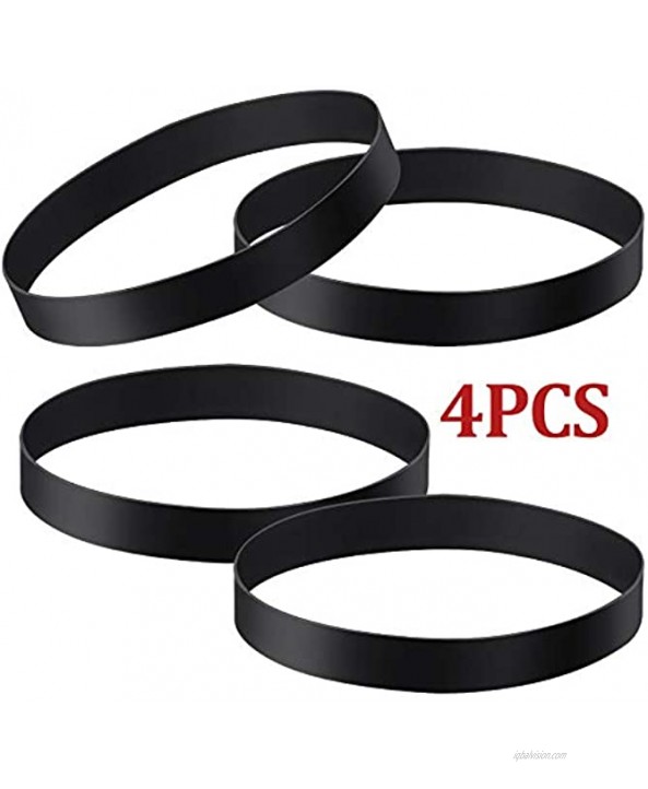 4 Pieces 440005536 Replacement Belts Compatible with Hoover Dual Powermax Carpet Washer Cleaner FH51000 FH51001 FH51002 Modes Vacuum Cleaner Belts