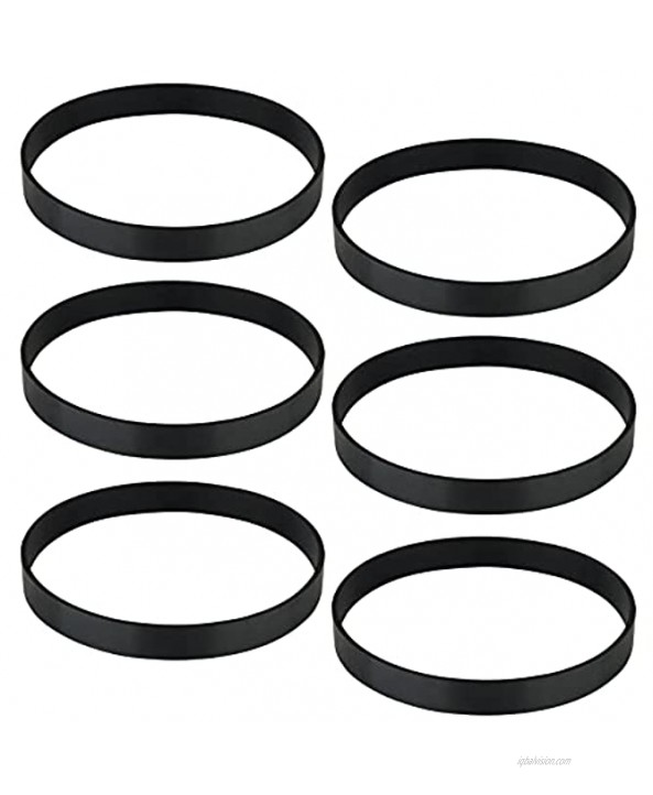 Fullclean Belt Replacements for Bissell 3031120 and 2031093 6 Pack Replacement Belt for Bissell 7 9 10 12 14 16 Belts,Replace Part 3031123 3031120 32074 2031093
