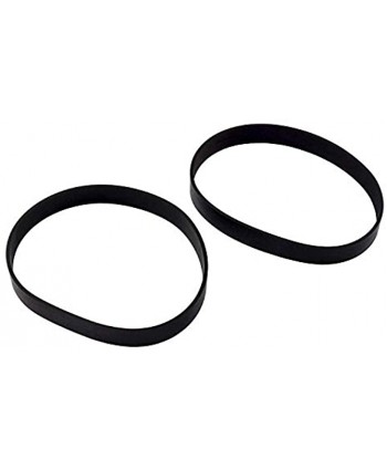 HQRP 2-Pack Vacuum Belt Compatible with Eureka Style U Belt 61120 61120A 61120B 61120C 61120D 61120F 61120G Replacement fits 2900 4100-4700 5180 5800 7600 8800 9000 AS1000 Series Upright Vacuums