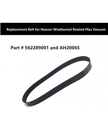 MFLAMO Replacement Belt for Hoover UH70200 Windtunnel Rewind Plus Vacuum Part 562289001 AH20065（2 Belt）