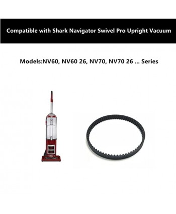 MFLAMO Replacement Belt for Shark Navigator Swivel Pro Upright Vacuum,Compatible with Models NV60,NV60 26,NV70,NV70 26 2 Belt
