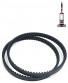 MFLAMO Replacement Belt for Shark NV752 Vacuum Cleaner,Compatible with Models NV751,NV752,NV681,NV682 Series（2 Belt