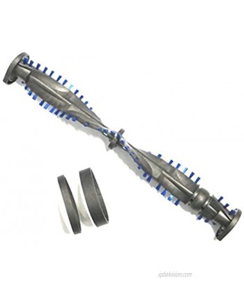 Replacement Brush Bar with End Caps and Set of Belts Made To Fit Dyson DC07 DC04 & DC14 & DC33 #904174-01