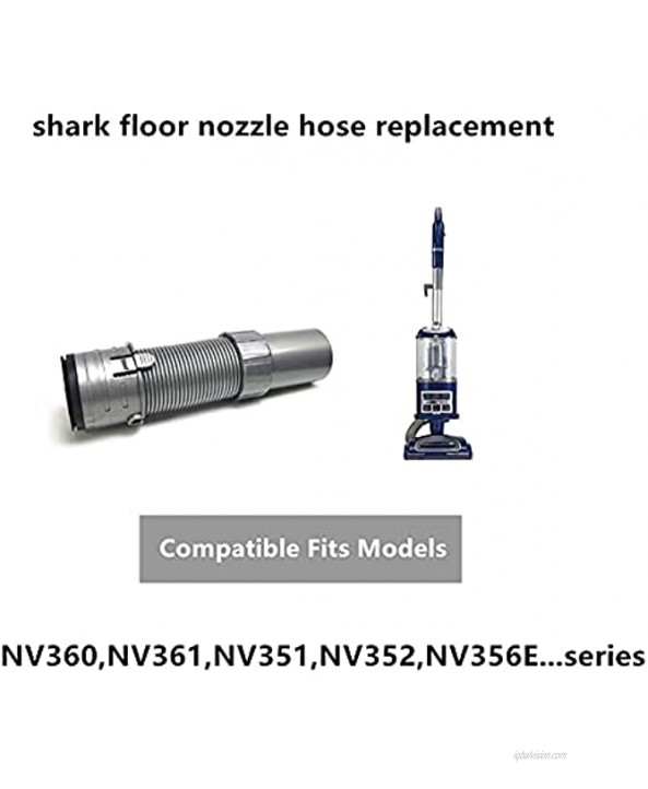 Bzocio Floor Nozzle Hose Compatible with Shark Navigator Vacuum Cleaner,Fits Model NV360,NV361,NV351,NV352,NV356E