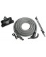 Cen-Tec Systems Central Vacuum 35' Hose Kit with CT20QD