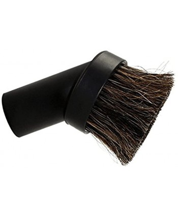 Vacuum Attachment Replacement Round Dusting Brush Soft Bristle 1.25" 1-1 4" 32mm Black Brush for Most Brand Accepting 1.25'' Vacuum Hose