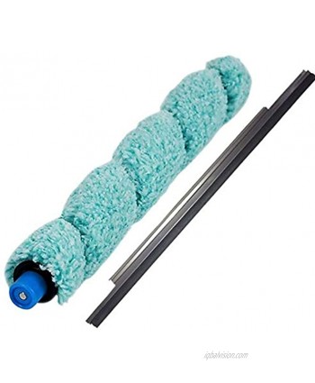 Oyster-Clean Replacement Mopping Roller Brush and Wiper Set for ILIFE Shinebot W400 Floor Washing Scrubbing Robot Parts