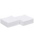 Basics 100% Cotton Kitchen Dish Cloths 12 x 12-Inch Absorbent Durable Ringspun Cloth 8-Pack White