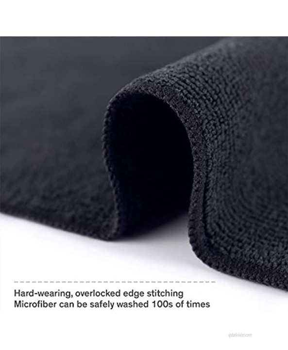 Boundless Audio Record Cleaning Cloth Large 12 x 12 Microfiber Cleaning Cloth x 5 Pack for Vinyl Record Cleaning & Record Drying