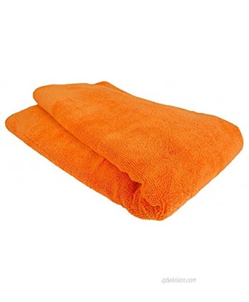Chemical Guys MIC_881 Fatty Super Dryer Microfiber Towel for Auto Home Kids Pets & More Orange 25 in. x 34 in.