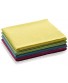 E-Cloth Glass & Polishing Microfiber Cleaning Cloth 300 Wash Guarantee Reusable Assorted Colors 4 Pack