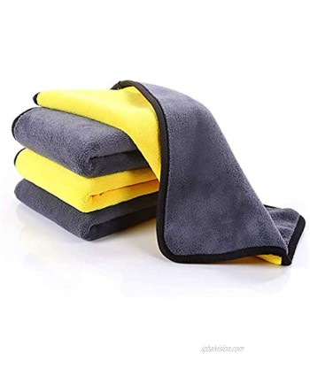 Microfiber Cleaning Cloth Thicken Eco-Friendly No Odor Reusable Cleaning Cloths for Kitchen and Car Absorbent Dish Cloth Towel Multi-Pack