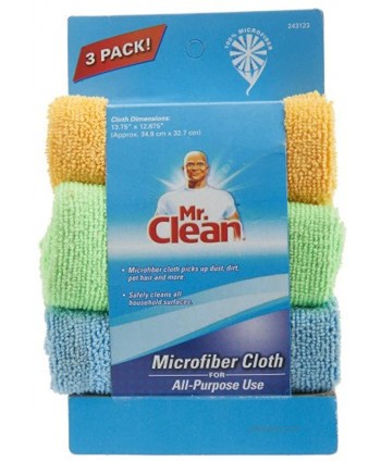 Mr. Clean Microfiber cloths 3pk