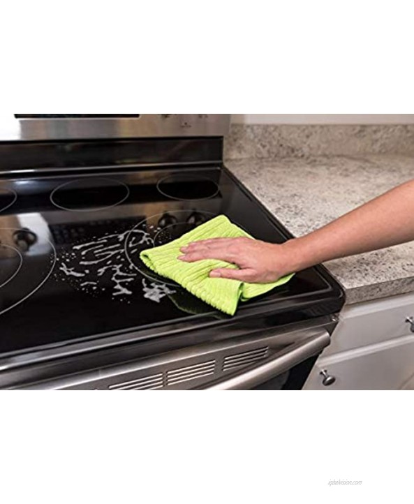 Quickie Microfiber Cloth for Kitchen Cleaning and Bathroom Cleaning Multi-Surface Cleaning Cloth Washable and Reusable
