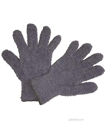 SJIE Microfiber dusting Gloves for dust Cleaning House Cleaning Grey 2pcs