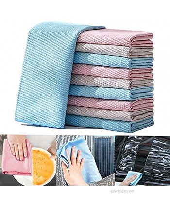 Upgrade Thick Large Microfiber Cleaning Cloths,3 Pack 15.7 x 23.6 inches Lint Free Streak Free Nanoscale Cleaning Cloth for Washing Windows Cars Mirrors Stainless Steel and More
