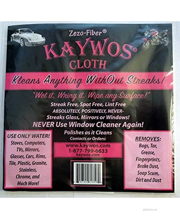 Zezo Fiber Miracle Cleaning and Polishing Cloth By Kaywos 5