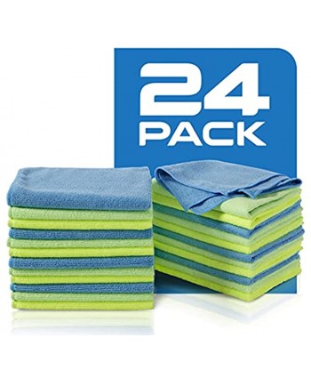 Zwipes 924 Microfiber Cleaning Cloths 24 Pack
