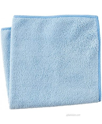 Zwipes Professional Premium Microfiber Cleaning Cloth Towel Case 16x16 inch 48-Pack Blue
