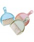 3 Sets Mini Dustpan and Brush Set Cage Cleaner Hand Broom and Dustpan Cleaning Tool for Desk Car Guinea Pigs Hamsters Small Animals Waste