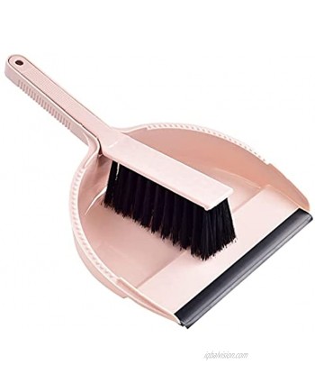 Perastra Mini Brush and Dustpan Set Portable Cleaning Tool Kit Convenient Household Items for Home Kitchen Office Car Pink