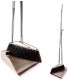 Super Z Outlet Dustpan and Broom Portable Foldable Sweeping Set Combo for Indoor Home Office Kitchen Cleaning and Outdoor Patio Lobby Dusting