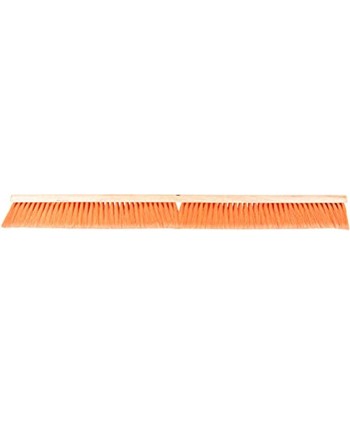 Carlisle 36223624 Flo-Pac Hardwood Block Medium Floor Sweep Polypropylene Bristles 36" Block Size Orange Case of 6