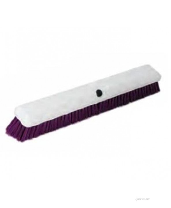 Carlisle 4189168 Sparta Spectrum Omni Sweep Floor Sweep Synthetic Bristles 24 Overall Length Purple Case of 12