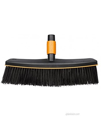 Fiskars QuikFit Patio Broom Broom Head Width: 38 cm Synthetic bristles Black Orange 1001416