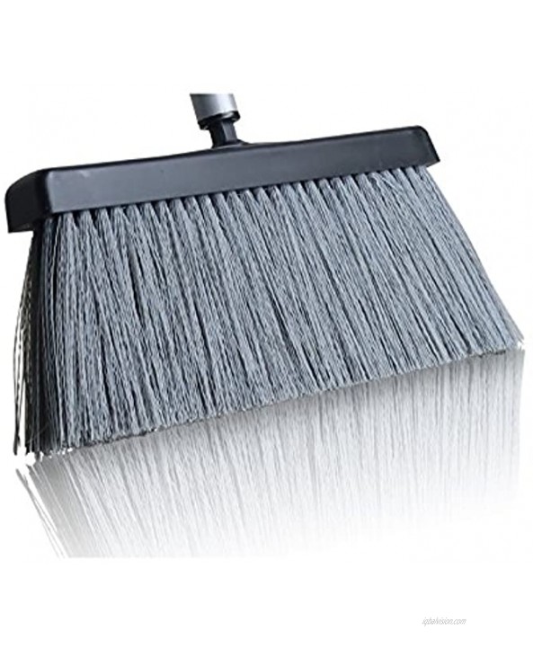 Fuller Brush Black Deep Reach Slender Broom Head Floor Sweeper For Sweeping Dust & Cleaning Carpet Wood Laminate Vinyl & Hardwood Floors
