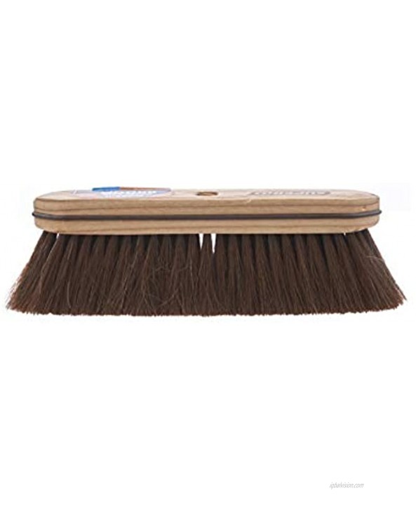 Superio Home Horsehair Broom Refill Head Fine Premium Bristles Heavy Duty Household Broom Easy Sweeping Dust and Wisp Floors and Corners Refill Broom Head