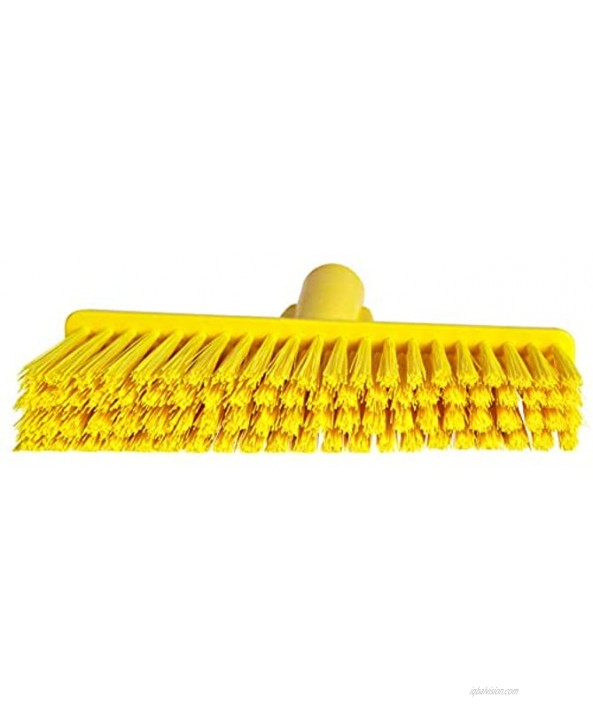 Vikan 31056 Angle Cut Lobby Broom Yellow