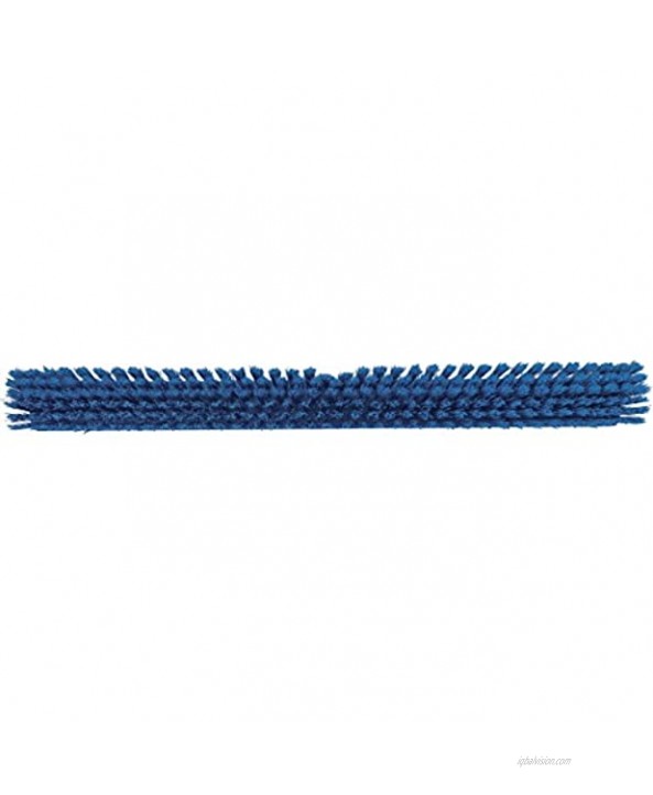 Vikan 31943 Coarse Fine Sweep Floor Broom Head Polyester Bristle Polypropylene Block 23-1 2 Blue