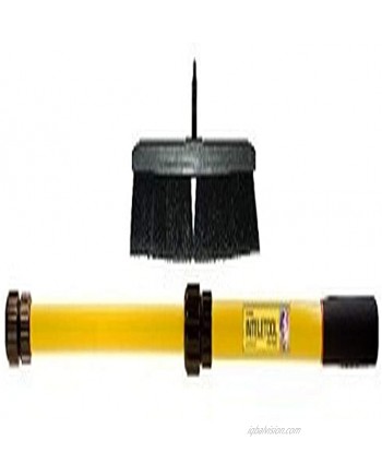 Inteletool Telescopic Soft Bristle Push Broom 2 to 4 foot